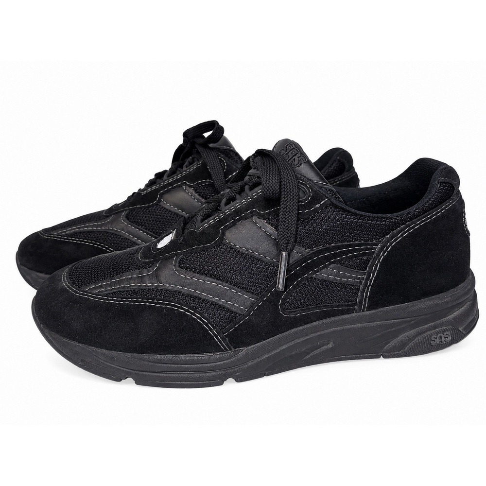 SAS Tour Mesh Black 2083517 Women's Size 8.5 W Wide Walking Shoes